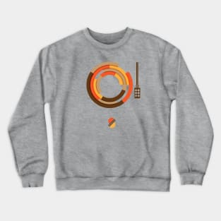 Modernist Vinyl Crewneck Sweatshirt